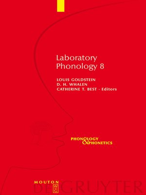 cover image of Laboratory Phonology 8
